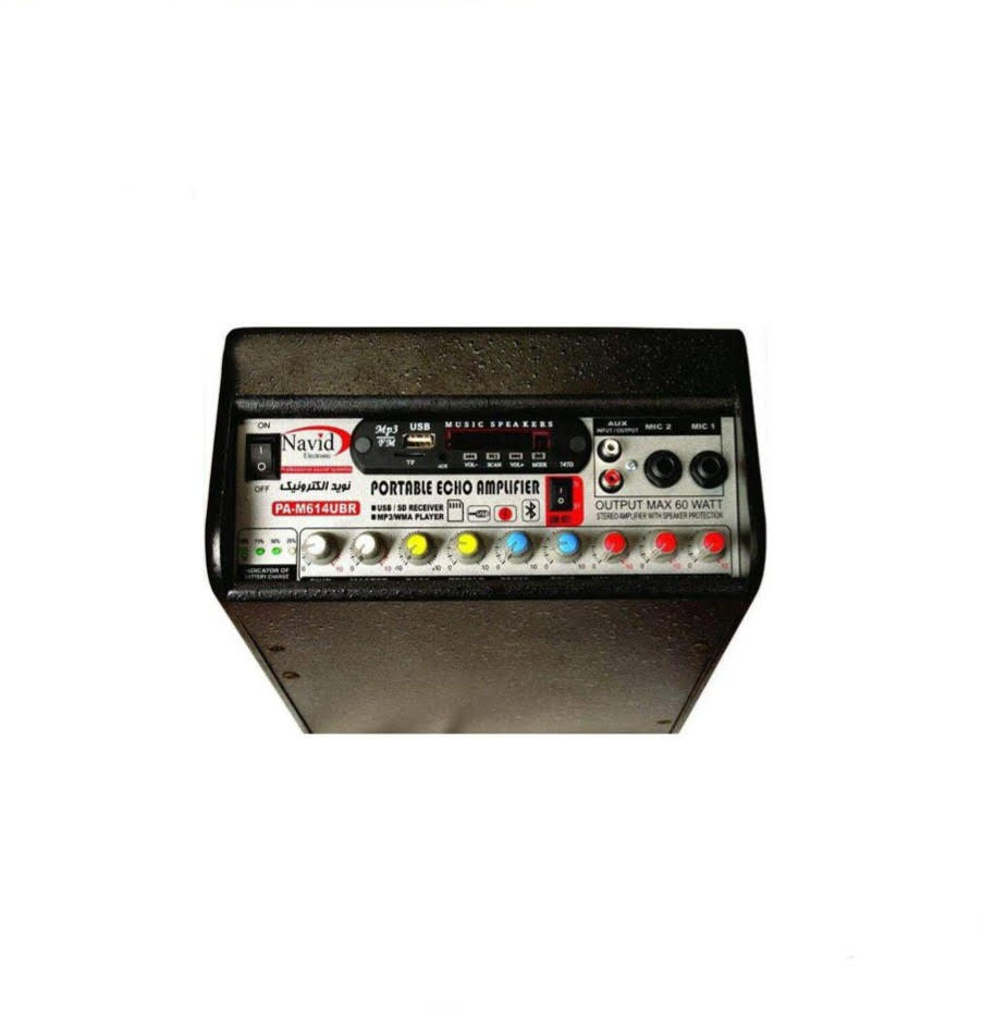 اکو همراه پرتابل 6 اینچ متوسط شارژی نوید الکترونیک M614