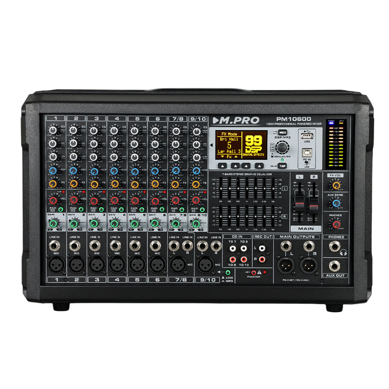 پاور میکسر صندوقی ام پرو MPRO PM10600