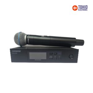 میکروفون بیسیم شور Shure qlxd4 beta58 ( ارسال رایگان )