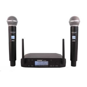 میکروفون بیسیم دو دستی شور SHURE GLXD (ارسال رایگان)